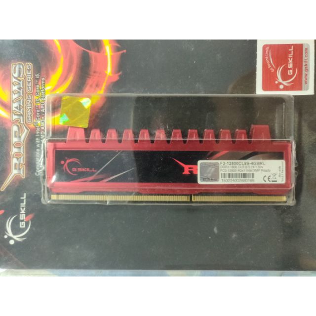 G.skill RipJaws 4gb ddr3 1600