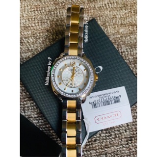 Coach N14501702. 34mm. Coach Ladies Boyfriend Small Watch สินค้ายอดนิยม ขายดีมาก สวยเว่อ ต้องมีนะคะ