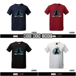 เสื้อยืดแขนสั้น MARVEL ลาย  LOKI รุ่น LOK ลิขสิทธิ์แท้แบรนด์ 7thStreet   พร้อมส่ง