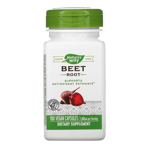 Natures Way, Beet Root, 500 mg, 100 Capsules