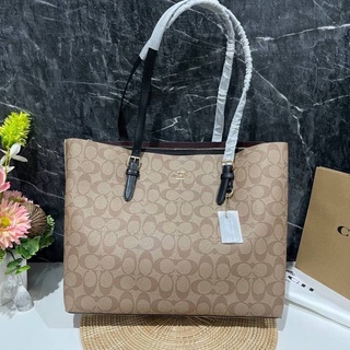 COACH MOLLIE TOTE IN SIGNATURE CANVAS (COACH 1665)