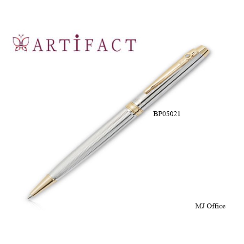 ARTIFACT อาร์ติแฟ็ค ปากกา เมทาลิก้า สีโครม/ทอง BP05021