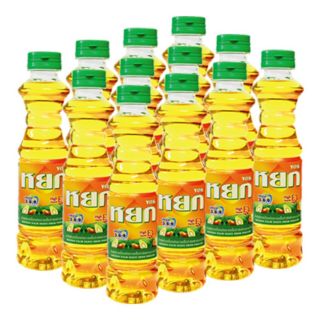 🚚💨The best price!! หยก น้ำมันปาล์ม ขนาด 250ml/ขวด ยกแพ็ค 12ขวด YOK PALM OIL ตราหยก High quality อาหารและเครื่องดื่ม