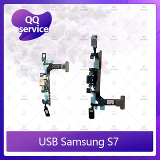 USB Samsung S7 ธรรมดา อะไหล่สายแพรตูดชาร์จ แพรก้นชาร์จ Charging Connector Port Flex Cable（ได้1ชิ้นค่ะ) QQ service