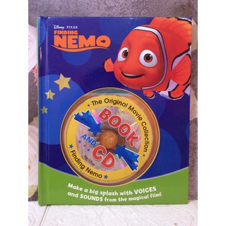 FINDING NEMO(book+cd)ปกแข็งมือสอง -ak1