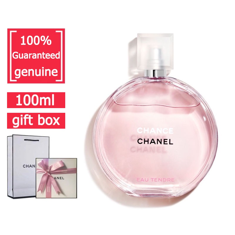 Ready Stock Chanel Chance Eau Tendre Feminine & Passionate 100ml