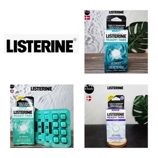 [Listerine] Ready! Tabs Whitening Chewable Tablets ลิสเตอรีน น้ำยาบ้วนปาก แบบเม็ดเคี้ยว