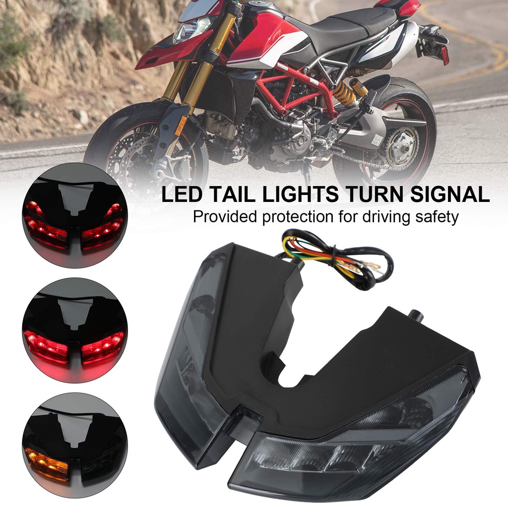 ไฟท้าย ไฟเลี้ยว ไฟท้าย LED สําหรับ DUCATI HYPERMOTARD 821 939 950 SP 2012-2021