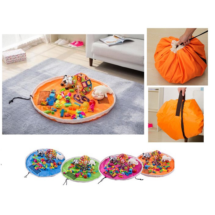 BKM024 QUALITY Toy Lego Storage Bag 420D ผ้าความหนาแน่นสูง