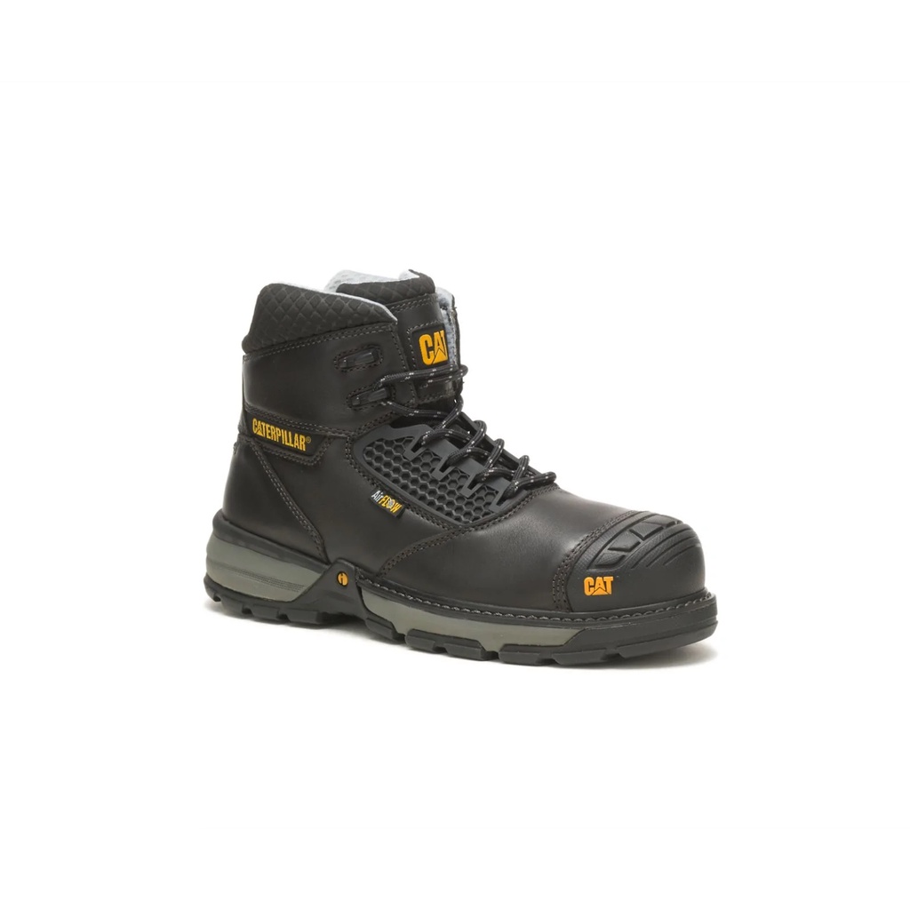 [พร้อมส่ง] Caterpillar Men's Excavator Superlite Carbon Comp Toe Work Boot รุ่น P91339 รองเท้าเซฟตี้  สีดำ