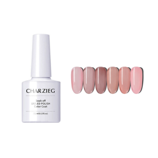 ส่งด่วน จากกทม ยาทาเล็บเจล สีเจล Charzieg : Nude Skin 7.3 ml. ของแท้ สีเงา สีชมพูใส สีสุขภาพดี สีชมพูสุขภาพดี สีนู้ด สีไซรัป สีเจลทาเล็บ @nailspop