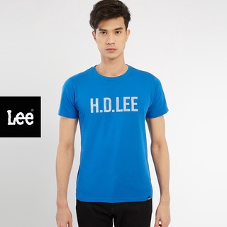 LEE เสื้อยืดแขนสั้น REGULAR FIT รุ่น LE 18001K06 ลี เสื้อผ้าผู้ชาย เสื้อยืด