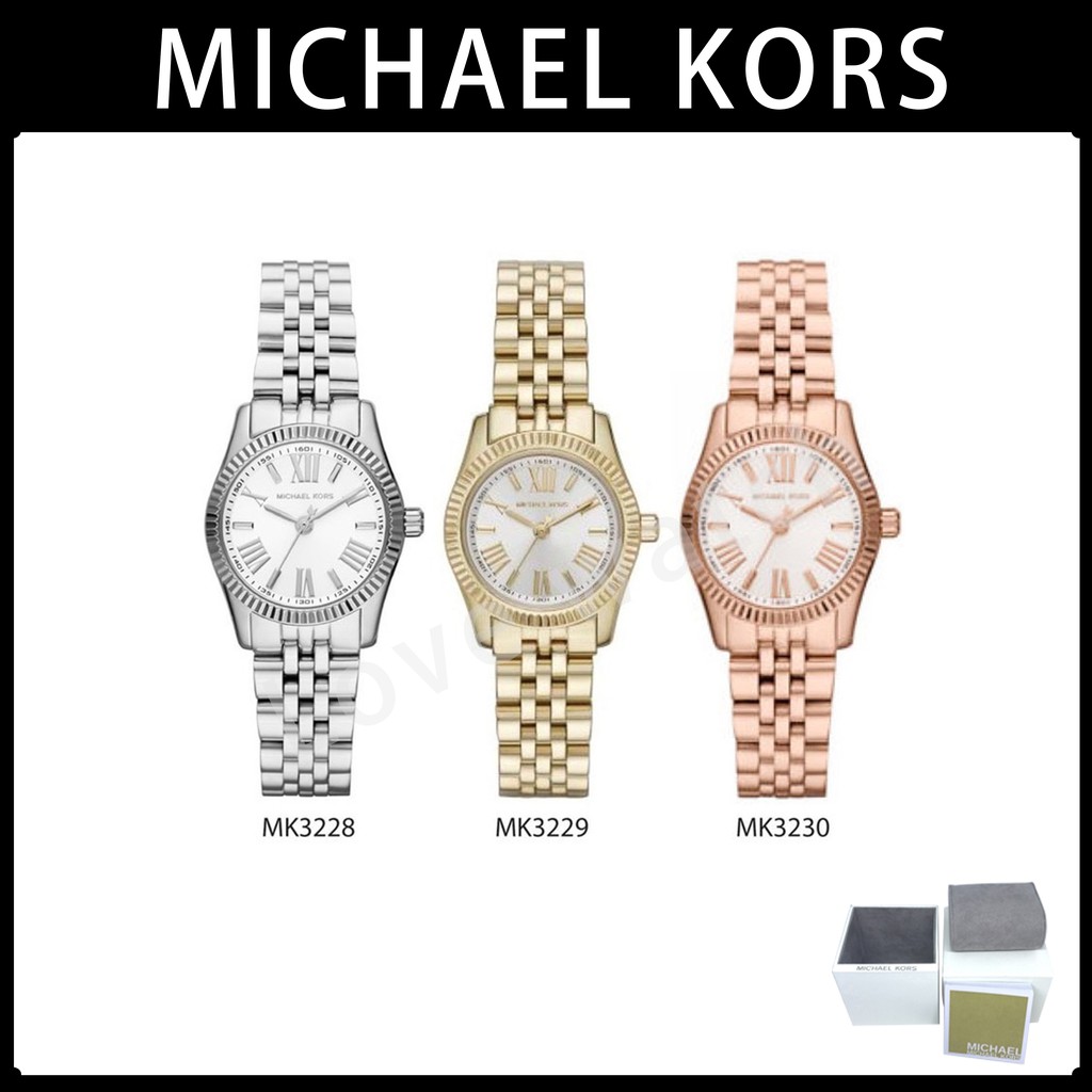 Michael KORS ของแท้ 100% MK3228 MK3229 MK3230 นาฬิกาข้อมือ สําหรับผู้ชาย และผู้หญิง