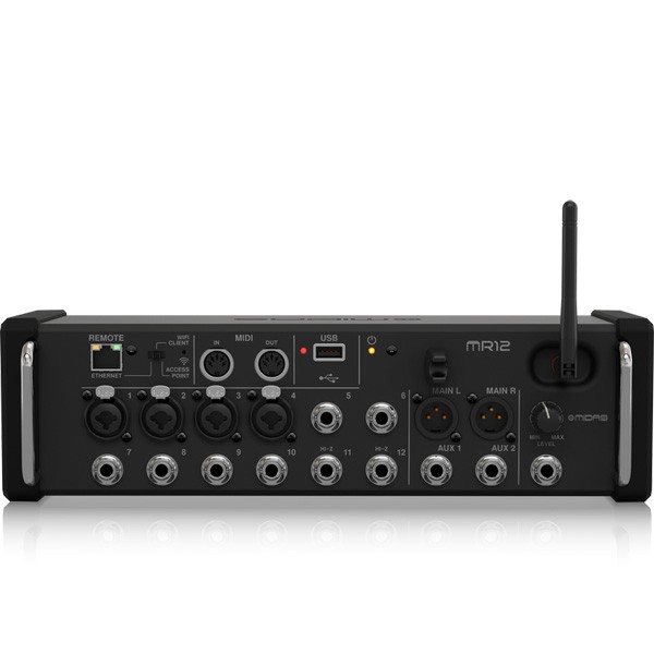 MIDAS MR12 เครื่องผสมสัญญาณเสียง ดิจิตอล 12-Input 6-Aux
