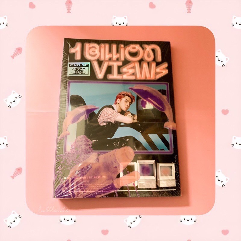 First Press EXO - SC Billionaire View Album Ocean View Ver + โปสเตอร์แบบม้วน