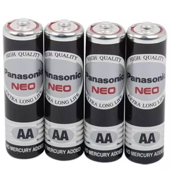 ถ่านPANASONIC NEO 1.5V AA Battery ถ่านแมงกานีส แพ็คละ 4 ก้อน #R6NT/4SL