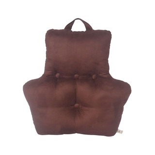 เบาะพิงหลัง HOME LIVING STYLE HOWDEN 28X28 นิ้ว สีน้ำตาล เบาะ CHAIR PAD