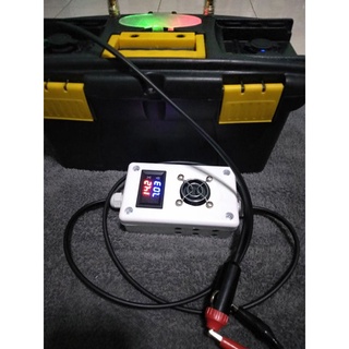 ที่ชาร์จ Power box ในรถยนต์ ที่ชาร์จแบตเตอรี่ในรถยนต์ 14.6v 4A,7A