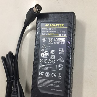 Adapter สำหรับจอ LCD/LED/อื่นๆ 12V/5A (4 Pin)ทนทานได้มาตรฐาน