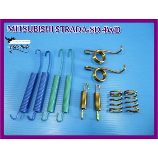 MITSUBISHI STRADA-SD 4WD REAR SPRING BRAKE SET (10 PCS.)  / สปริงคันเบรกหลัง รถใหญ่ เซ็ทสปริงเบรกหลัง สตราด้า