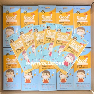 (📍พร้อมส่ง) Good Manner KF94 / KF80 หน้ากากอนามัยเด็ก😷 แมสเด็ก แมสเกาหลี บรรจุ 1 ชิ้น 1 ซอง