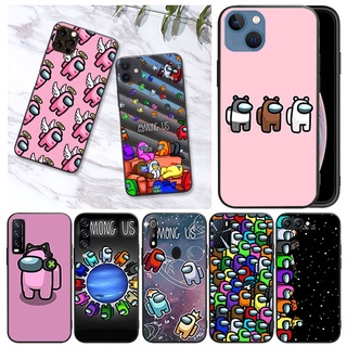 เคสโทรศัพท์มือถือแบบนิ่ม ลาย Among Us สีดํา สําหรับ Samsung S7 S7 Edge J2 J5 J7 Prime J7 J7Core