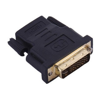 เฮทดีเอ็มไอ to DVI (Black)หัวแปลง