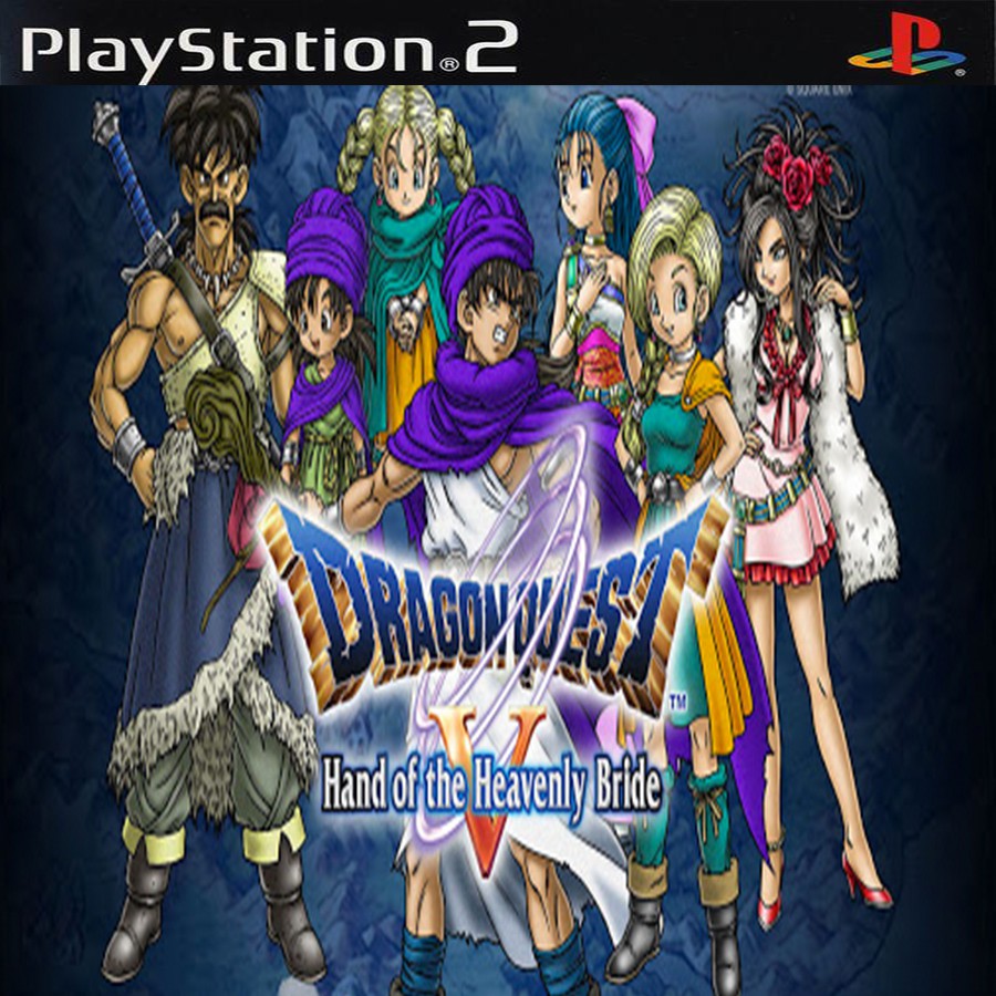 แผ่นเกมส์ Ps2 ส่งไว Rpg Dragon Quest V The Heavenly Bride Shopee Thailand