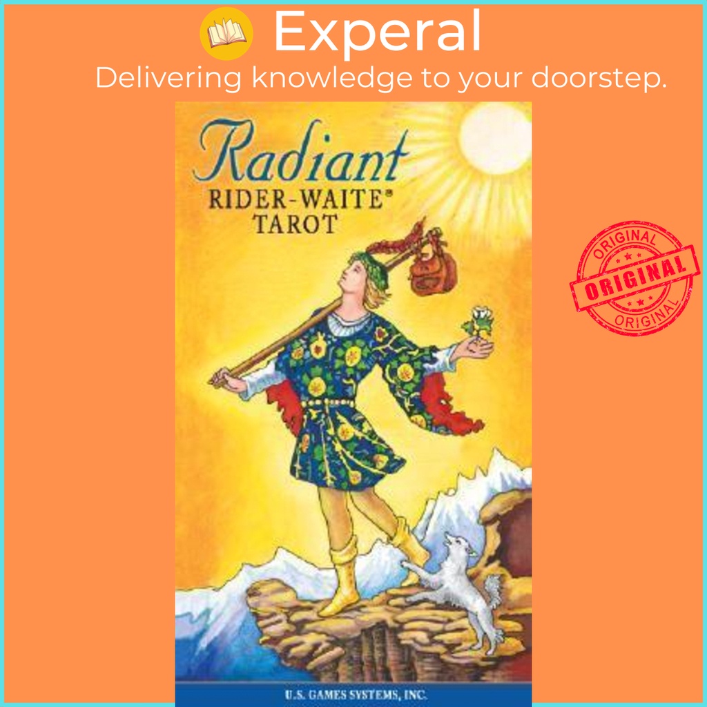 Radiant Rider-บริกร Tarot โดย Pamela Colman Smith (ฉบับสหรัฐอเมริกาปกอ่อน)