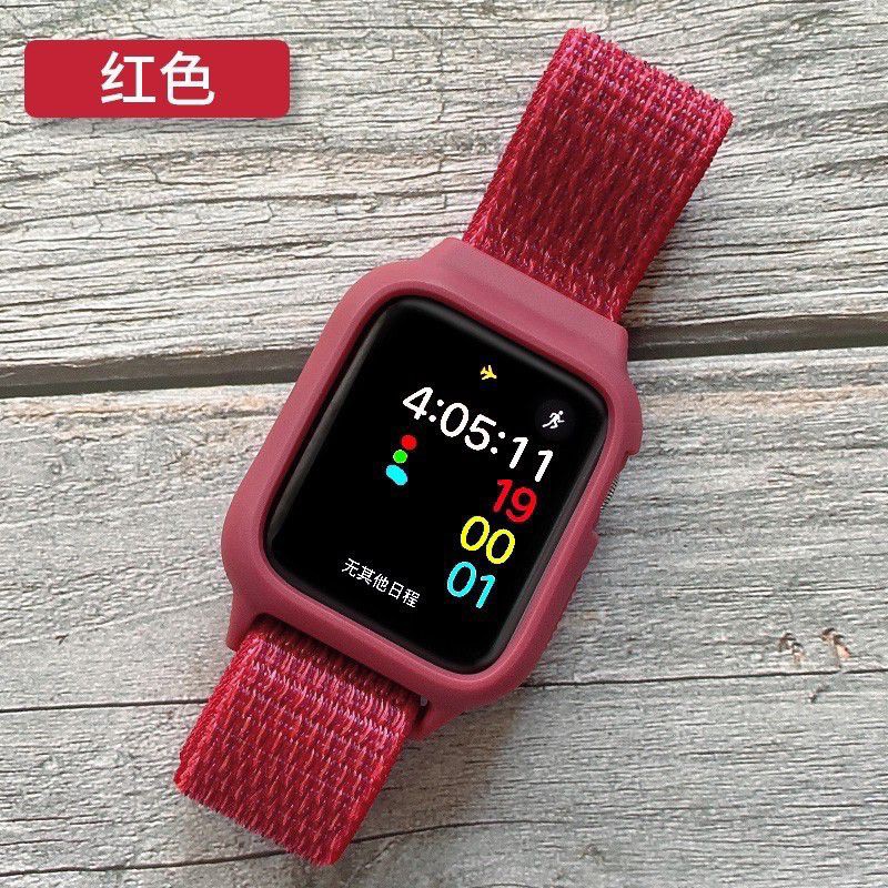 Strap APPLE WATCH พร้อมเคส series 1/2/3/4/5/6/se 44mm/42mm/40mm/38mm