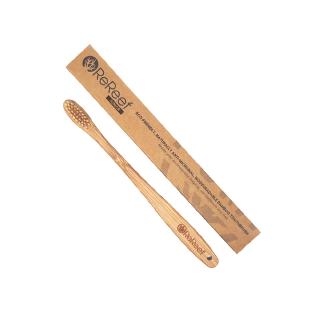 ReReef แปรงสีฟันด้ามไม้ไผ่ สำหรับเด็ก 10 ปีขึ้นไป Eco-friendly Bamboo Toothbrush Suitable for 10 year olds up (Junior)