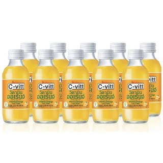 C-vitt ซีวิทเครื่องดื่มวิตามินซี 140มล.x10ขวด