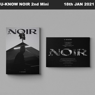 TVXQ! U-KNOW YUNHO NOIR 2nd Mini Album CD+Booklet+PhotoCard+Etc