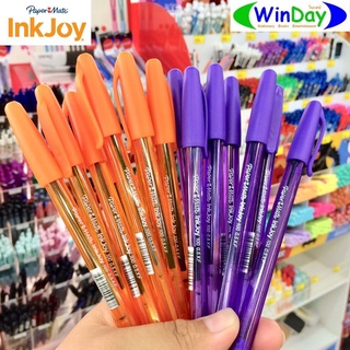 ปากกา ปากกาลูกลื่น Paper Mate 0.5 mm. Ink Joy 100 ปากกาหมึกสีน้ำเงิน