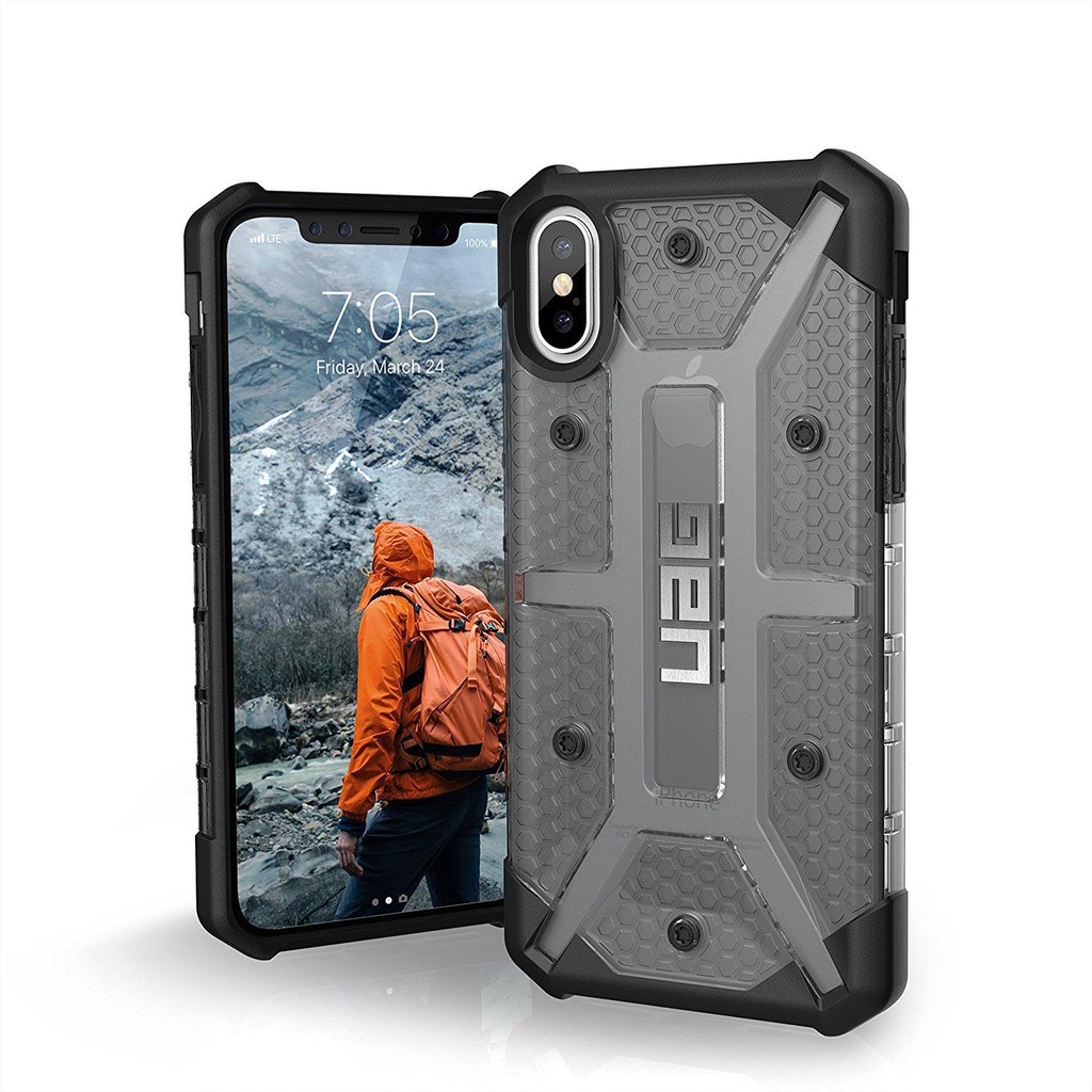 UAG Plasma เคส iPhone X/ iPhone 10 (สีเทาควัน)