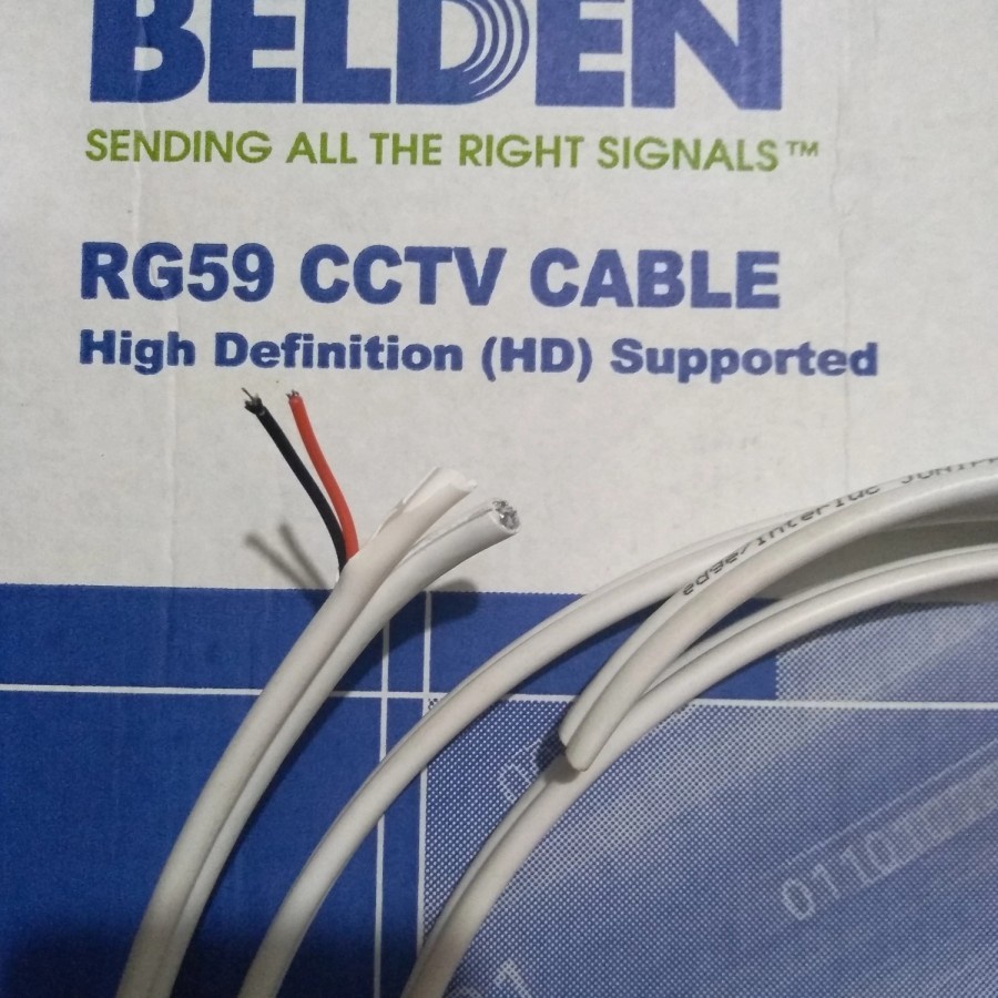 Belden สายชาร์จและสายไฟ RG 59 RG59 ต่อเมตร