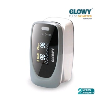 GLOWY Pulse Oximeter รุ่น PO-001 เครื่องตรวจวัดระดับออกซิเจนในเลือด