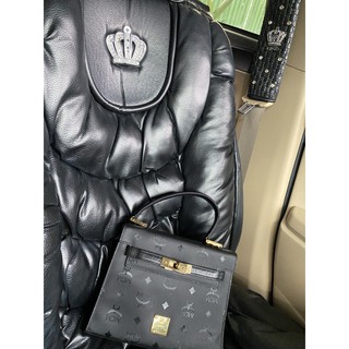 Used MCM KELLY BLACK Bag🖤 Like New.ของแท้💯% รุ่นตามหา_SoHot🔥