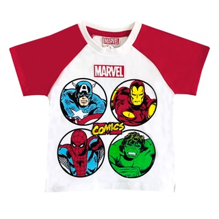 MARVEL AVENGER :  เสื้อยืดเด็กผู้ชาย ลิขสิทธิ์แท้