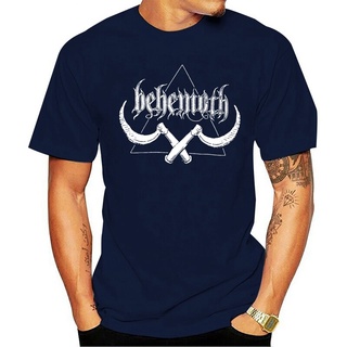 มาใหม่ เสื้อยืดลําลอง แขนสั้น คอกลม พิมพ์ลายวง BEHEMOTH สําหรับผู้ชายSize S-5XL