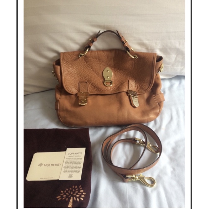 used Mulberry Tillie satchel crossbody bag