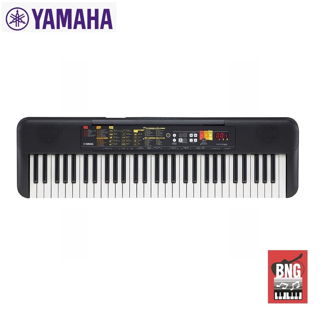 YAMAHA คีย์บอร์ด PSR-F52 ยามาฮ่า Digital Keyboards | Shopee Thailand