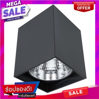 ดาวน์ไลท์ EVE EL-06002 552487 6 นิ้ว สีดำ เหลี่ยม โคมไฟดาวน์ไลท์ RECTANGULAR LED DOWNLIGHT EVE EL-06002 552487 6” BLACK