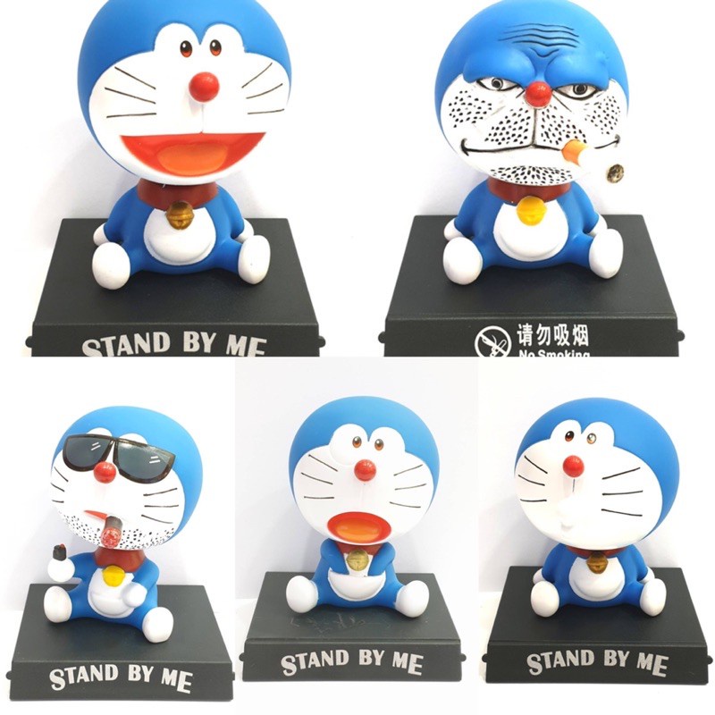 ☃☢ตุ๊กตาหัวโยก ตุ๊กตาหน้ารถ ที่วางมือถือ ลายโดเรม่อนกับคิตตี้ | Shopee ...