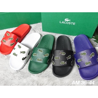 รองเท้าเตะLacoste งานดีงานสายใส่สบายค่ะ🔥