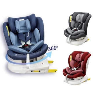 [Pre-order จัดส่ง 1 ส.ค.] GLOWY คาร์ซีท รุ่น Banana Smoothies Fix Carseat (0-36 kg) หมุนได้ 360 องศา แรกเกิด – 12 ขวบ