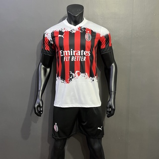 ชุดบอลผู้ใหญ่ ฤดูกาล (เสื้อ+กางเกง) ทีม AC Milan งานเซ็ตเกรด A