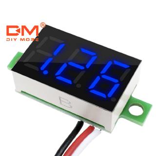 DIYMORE 0.36 Inch Mini Digital Voltmeter Voltage Tester Meter DC 0-30V Blue LED Screen Electronic Parts Accessories Digital Voltmeter