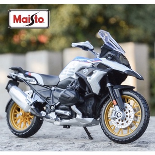 โมเดลรถมอเตอร์ไซค์BMW R1250 GS สเกล1:12 รายละเอียดสวยเป็นงานโมเดลสำหรับตั้งโชว์