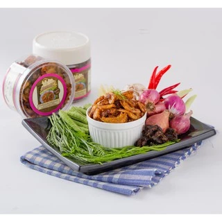 คุณแม่จู้ น้ำพริกกุ้งเสียบ รสผัดมะขาม | 150 กรัม